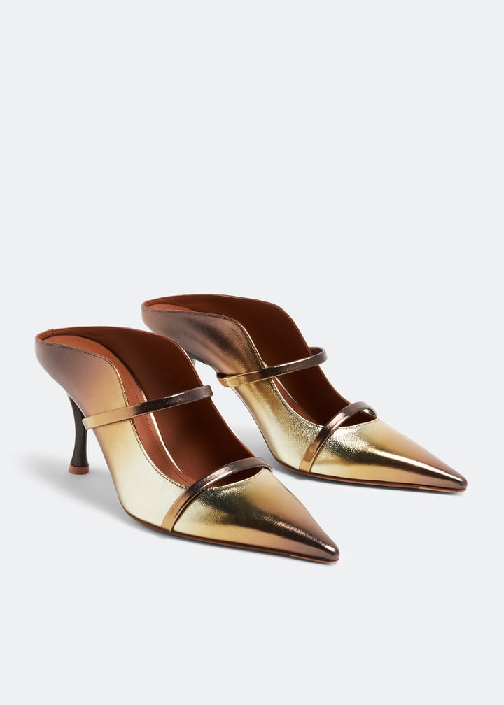 Malone Souliers Mamie 70 mules for Women - Metallic in UAE