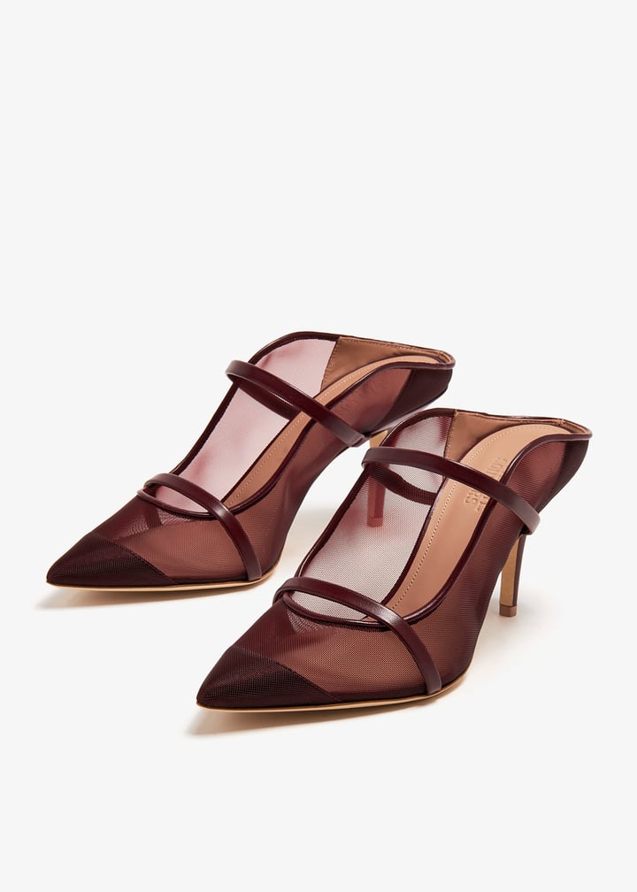 Malone Souliers Maureen mules for Women - Burgundy in UAE