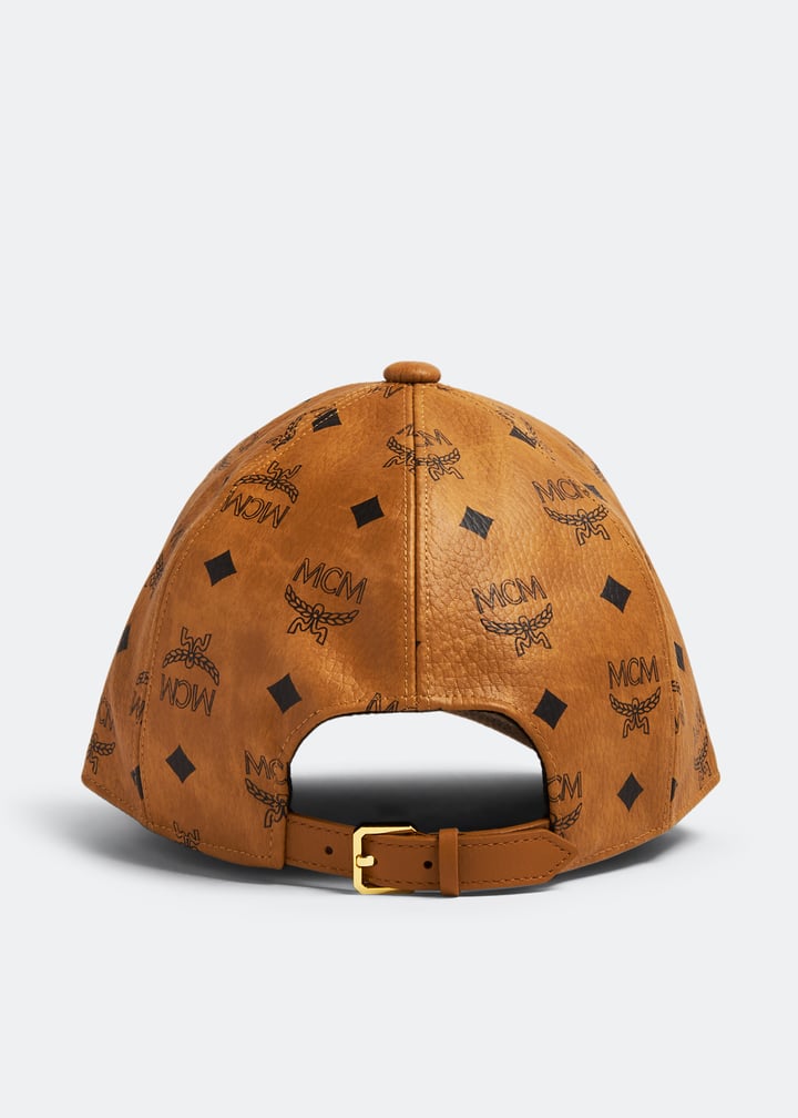 MCM Visetos cap for Men - Brown in USA | Level Shoes display picture 1