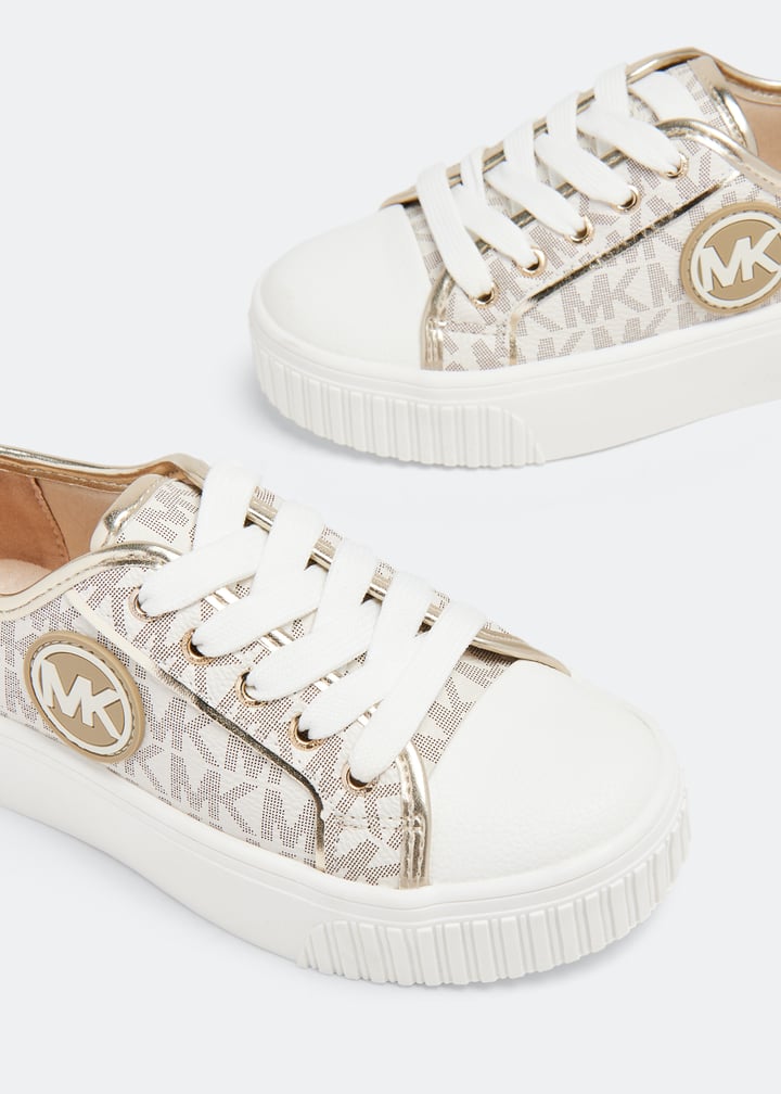Michael Kors Summer Aline sneakers for Girl - Gold in USA | Level