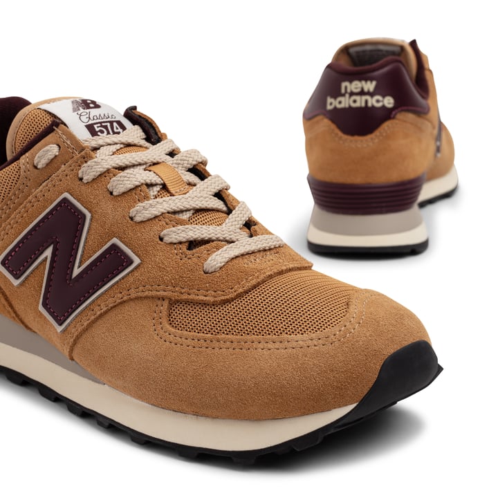 Brown Leather New Balance 574 Leather Review New Balance 574 Sport