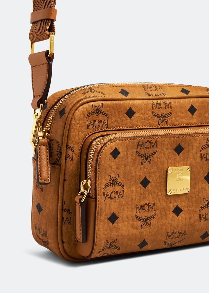 MCM Small Aren crossbody bag for Men - Brown in KSA | Level