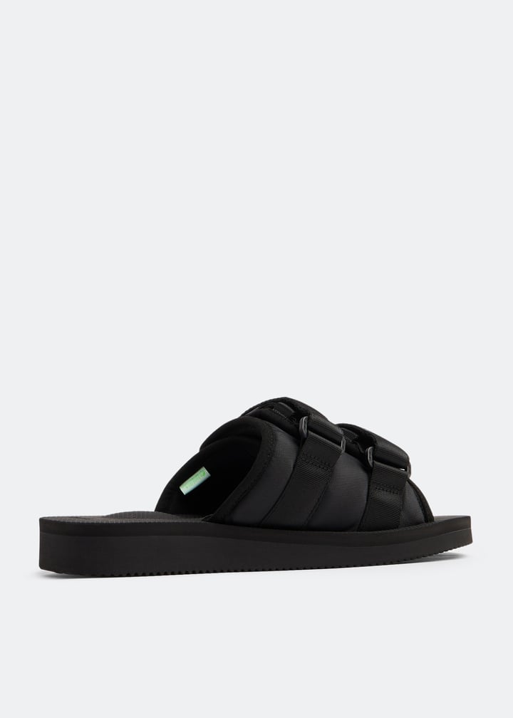 Suicoke Moto sandals for Men - Black in USA | Level Shoes
