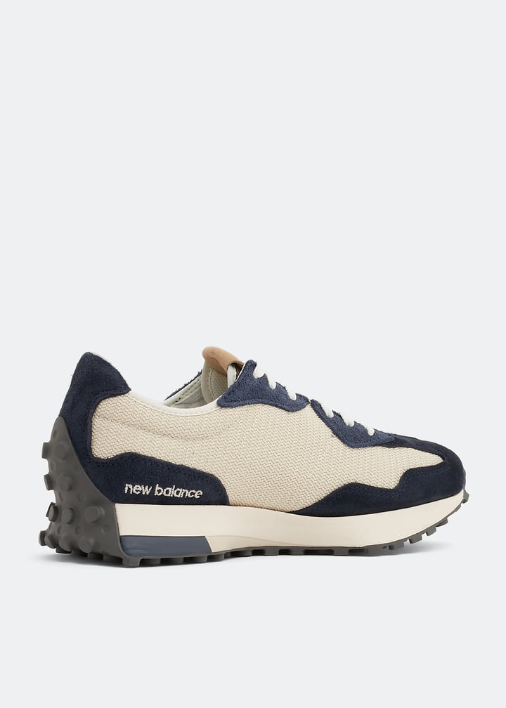 new balance　MS327DT New Balance MS327DT Beige / Navy | Sneaker District COM