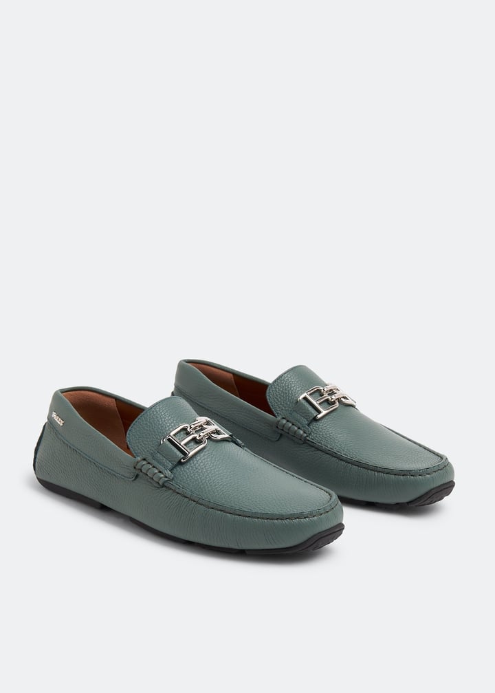 Bally Parsal loafers for Men Green in UAE Level Shoes