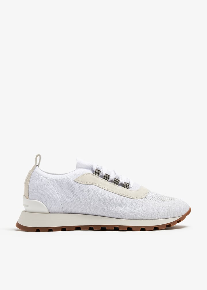 スニーカー BRUNELLO CUCINELLI FW25 SNEAKERS (MZ26G1960 C003) BRUNELLO CUCINELLI Brunello Cucinelli Grey Low Top Sneakers