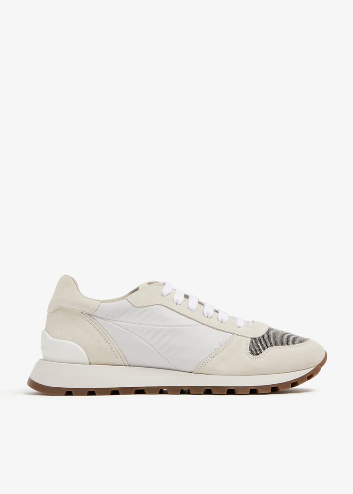 Brunello Cucinelli Suede sneakers for Women - White in USA