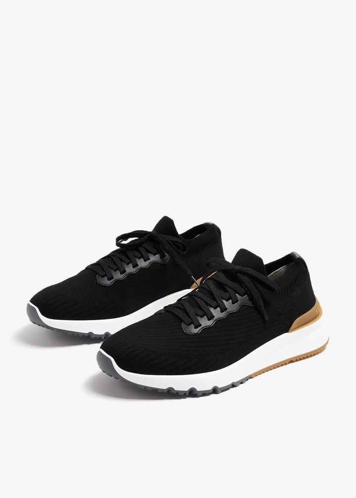 【送料&関税込】Brunello Cucinelli Wool Sneakers With Precio Shop Brunello Cucinelli - Wool Low-Top Sneakers | Saks Fifth