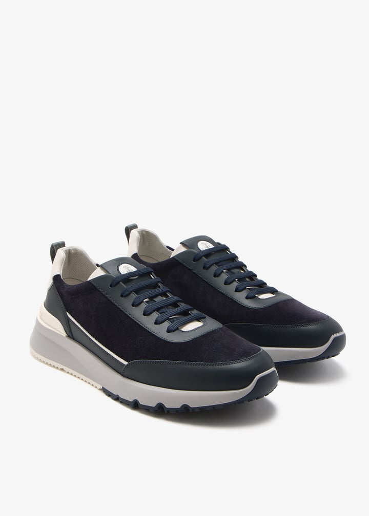 【送料&関税込】Brunello Cucinelli Suede Runner Sneaker Shoe Brunello Cucinelli Suede Runner Sneakers | Sendegaro BH