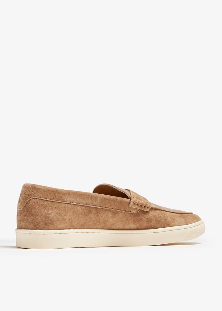 【関税＆送料込み】Brunello Cucinelli Suede Loafer BRUNELLO CUCINELLI | Beefroll Suede Penny Loafers | Men