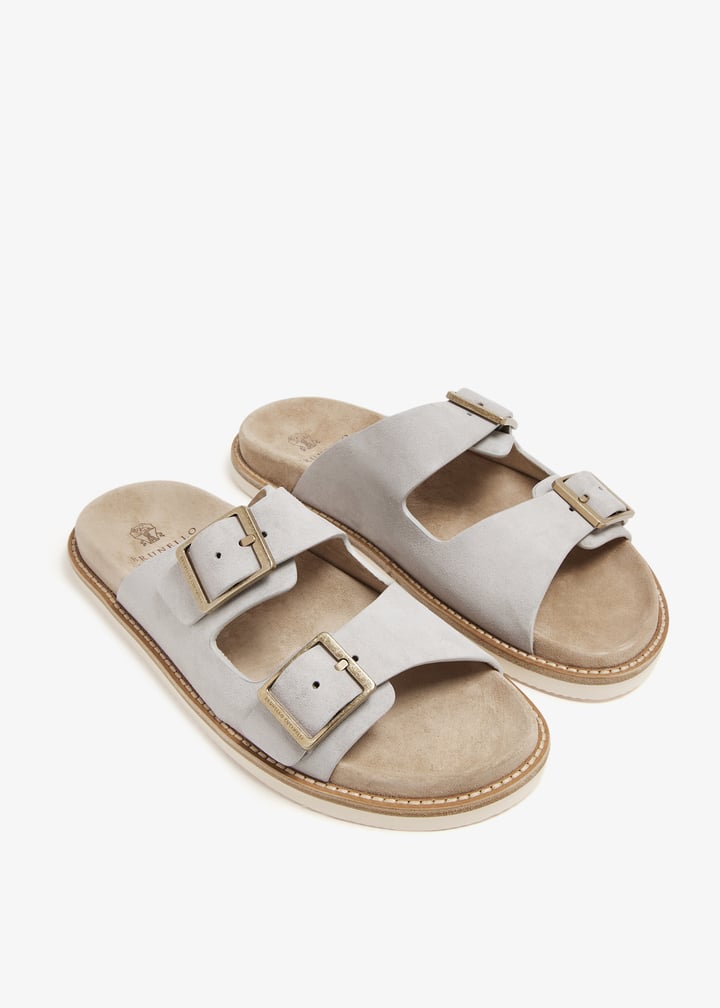 【関税込み】BRUNELLO CUCINELLI PRECIOUS STRAP' SANDALS Brunello Cucinelli 'Precious Strap' Sandals | THE LIST