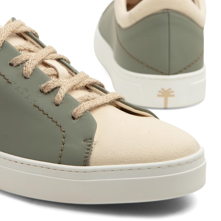 Yatay Neven Stitch sneakers for Men Green in UAE Level Shoes