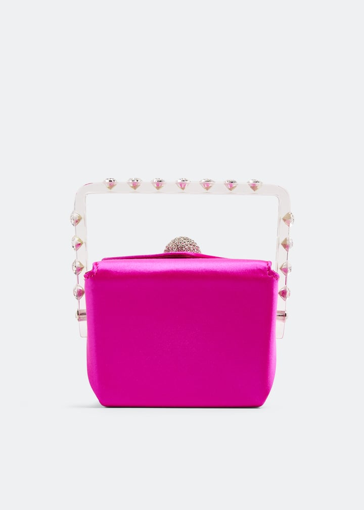 Aquazzura Noodle Box bag for Women - Pink in USA | Level Shoes