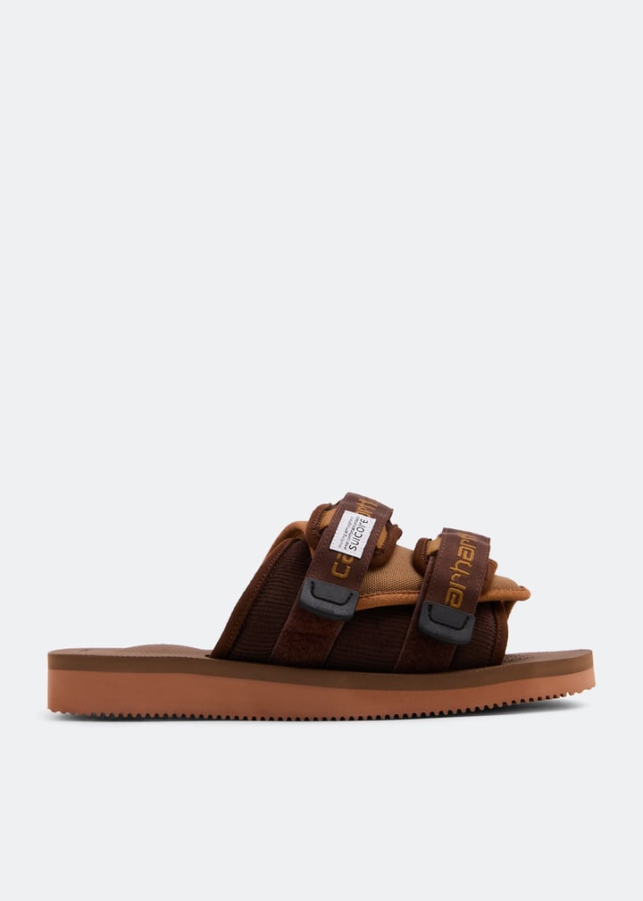 Suicoke x Carhartt Moto sandals for Men - Brown in USA | Level Shoes