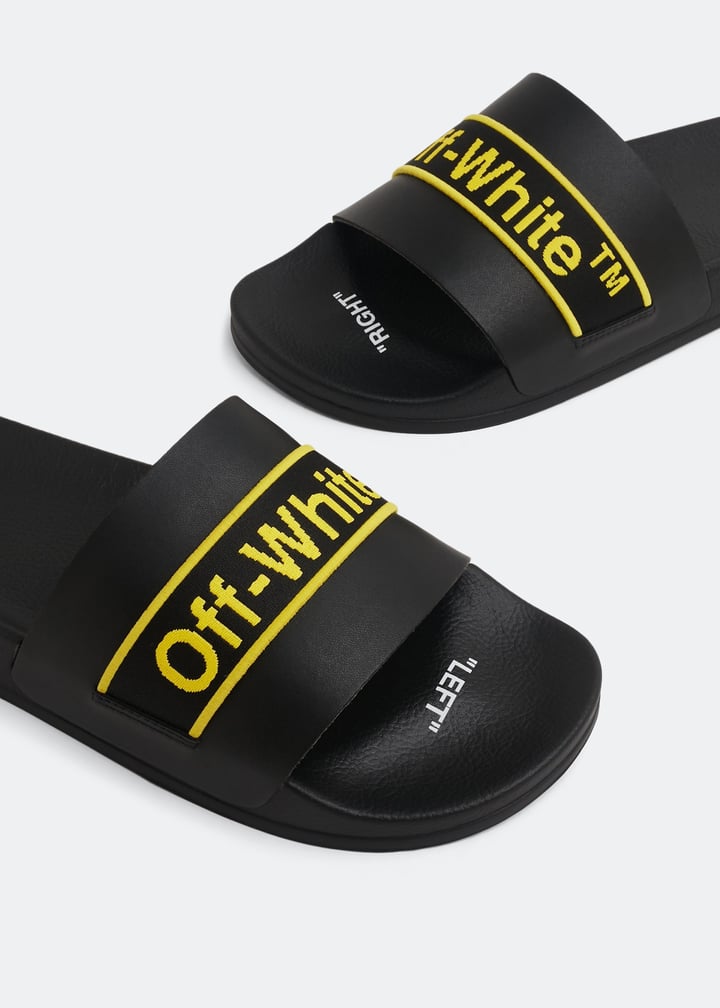 Off-White Industrial belt slides for Men - Black in UAE