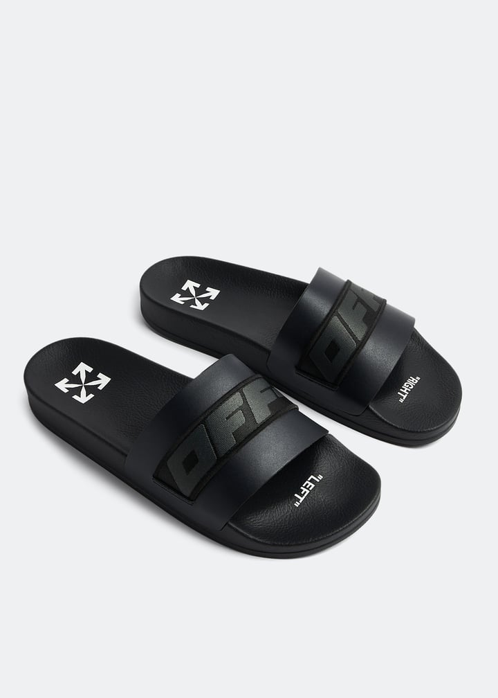 Off-White Industrial belt slides for Men - Black in UAE