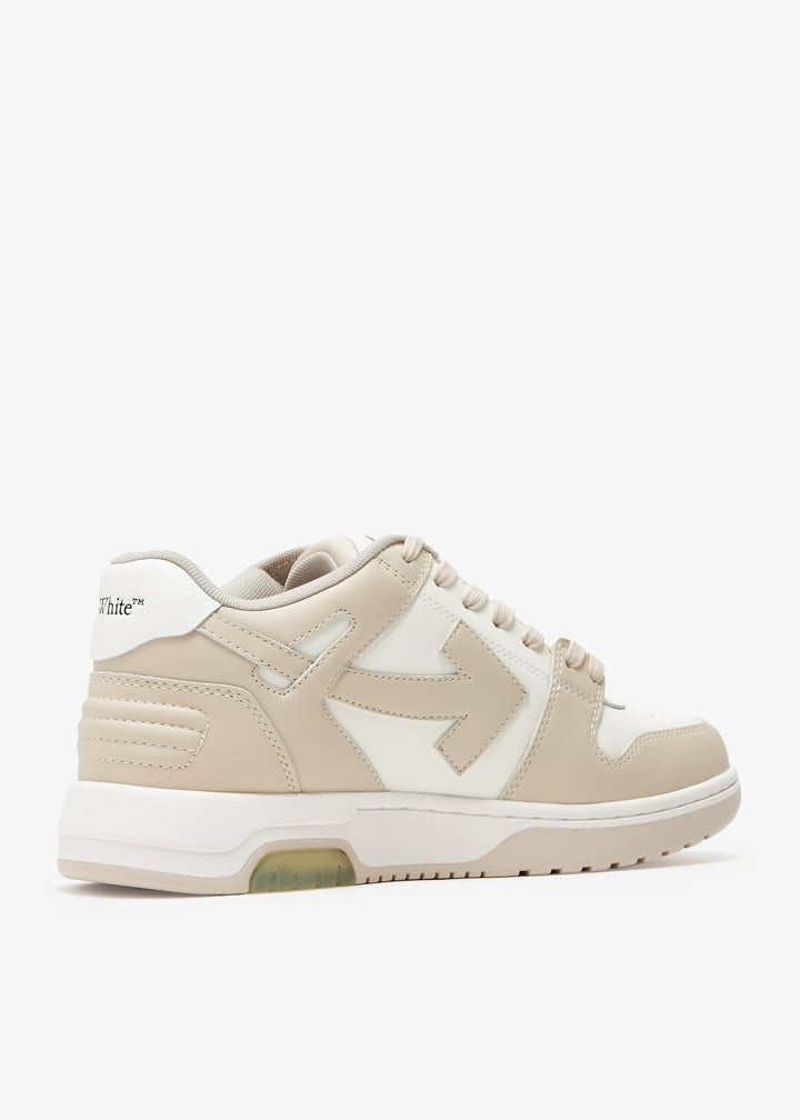 Off-White OWIA276S25LEA001613F 関税送料込 Off-White Out Of Office 'OOO' sneakers for Women - Beige in