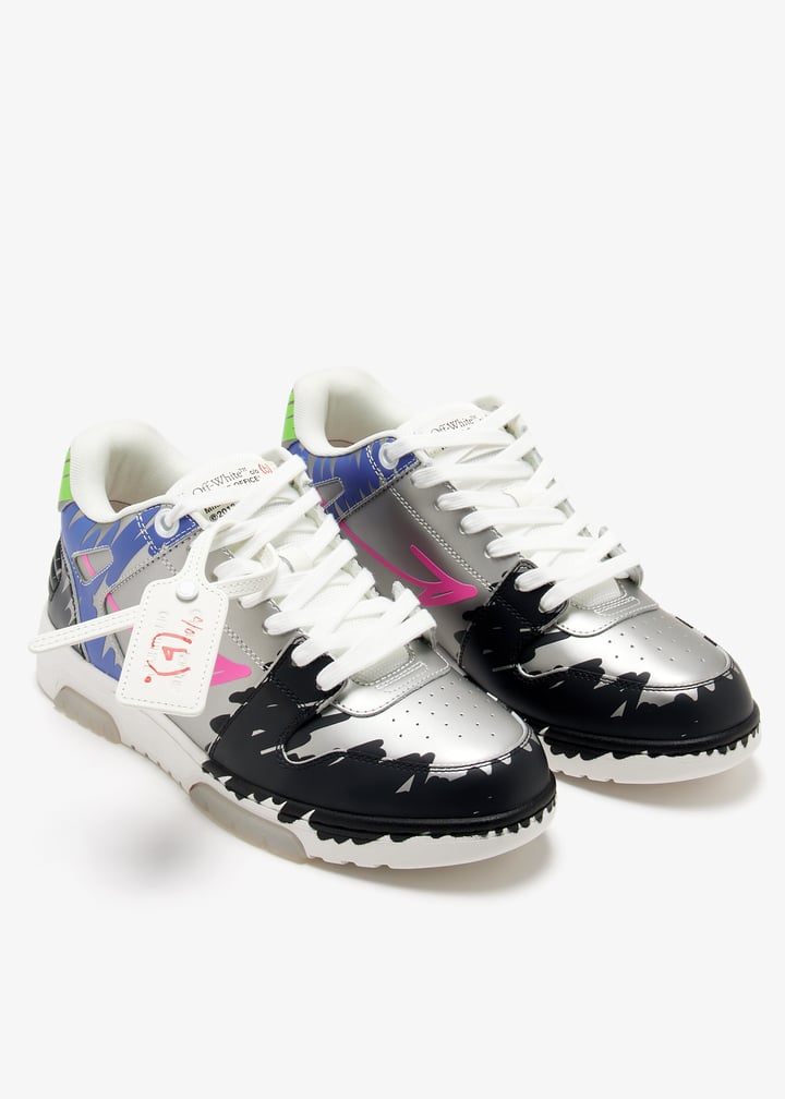 オフィーリア5 Off-White x BSTROY Out Of Office 'OOO' sneakers for Women - Silver