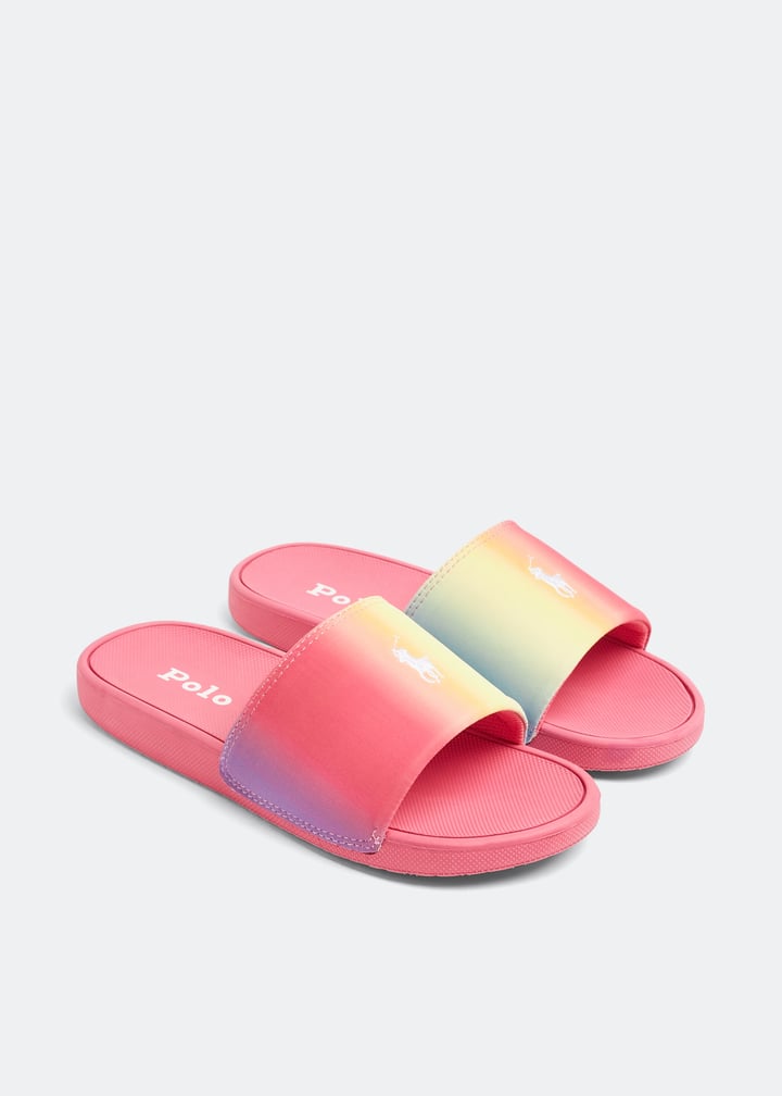 Polo Ralph Lauren Cayson II slides for Girl Pink in UAE Level