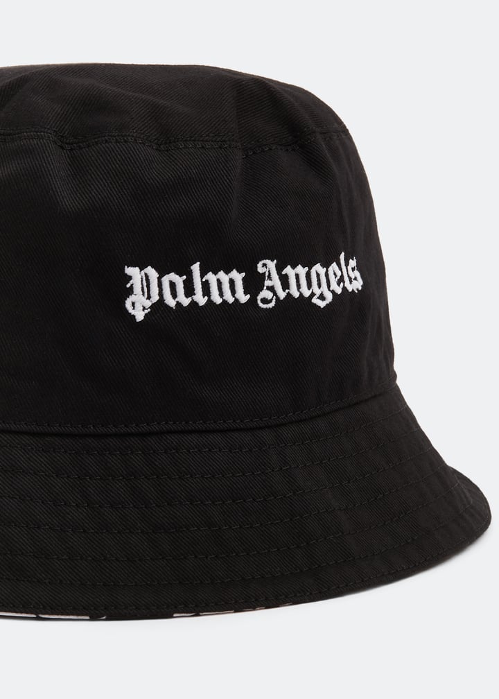 帽子 Palm Angels Classic Logo Bucket Hat Buy Palm Angels Classic Logo Bucket Hat 'Red/White