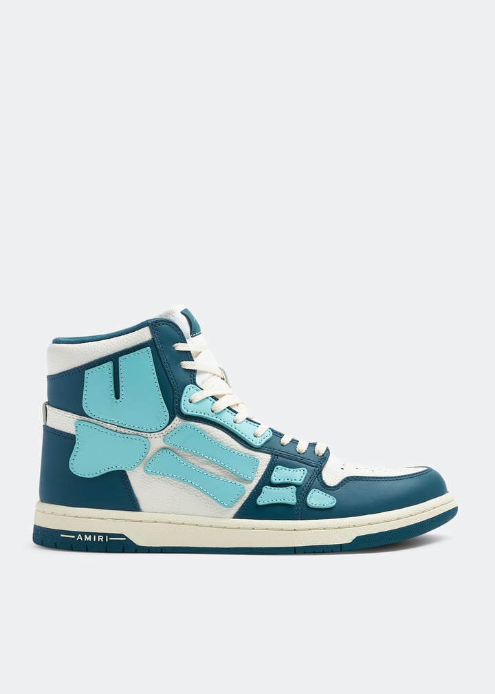 AMIRI Skel hi-top sneakers for Men - Blue in UAE | Level Shoes