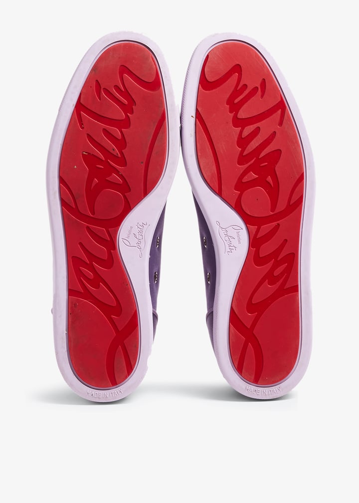 Christian Louboutin Pre-Loved Vieira sneakers for Women - Purple
