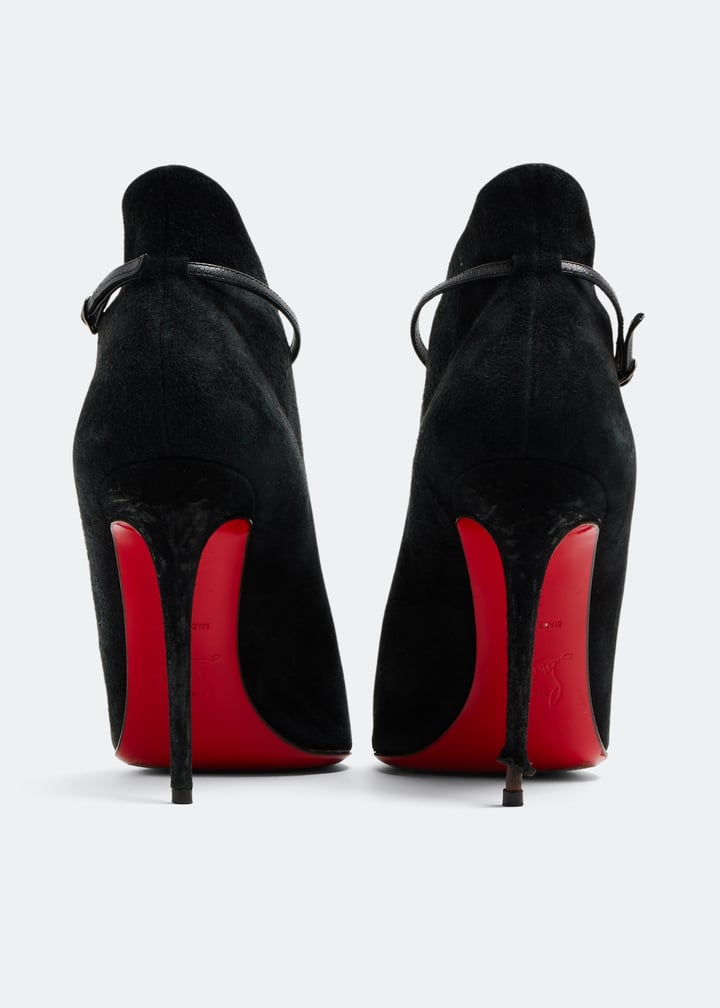 極美品　Christian Louboutin ハイヒールJERSEY VAMP Christian Louboutin Jersey Vamp Graffiti Scarf Sandals Pumps