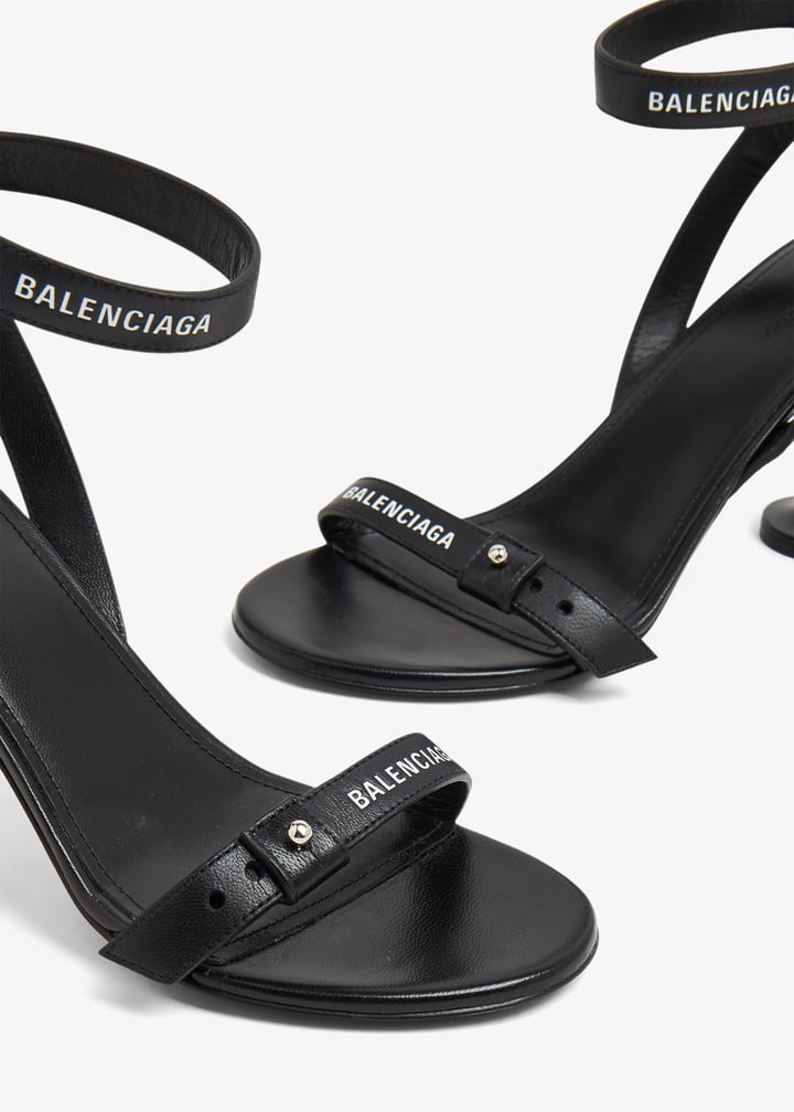 Balenciaga Pre-Loved Afterhour sandals for Women - Black in