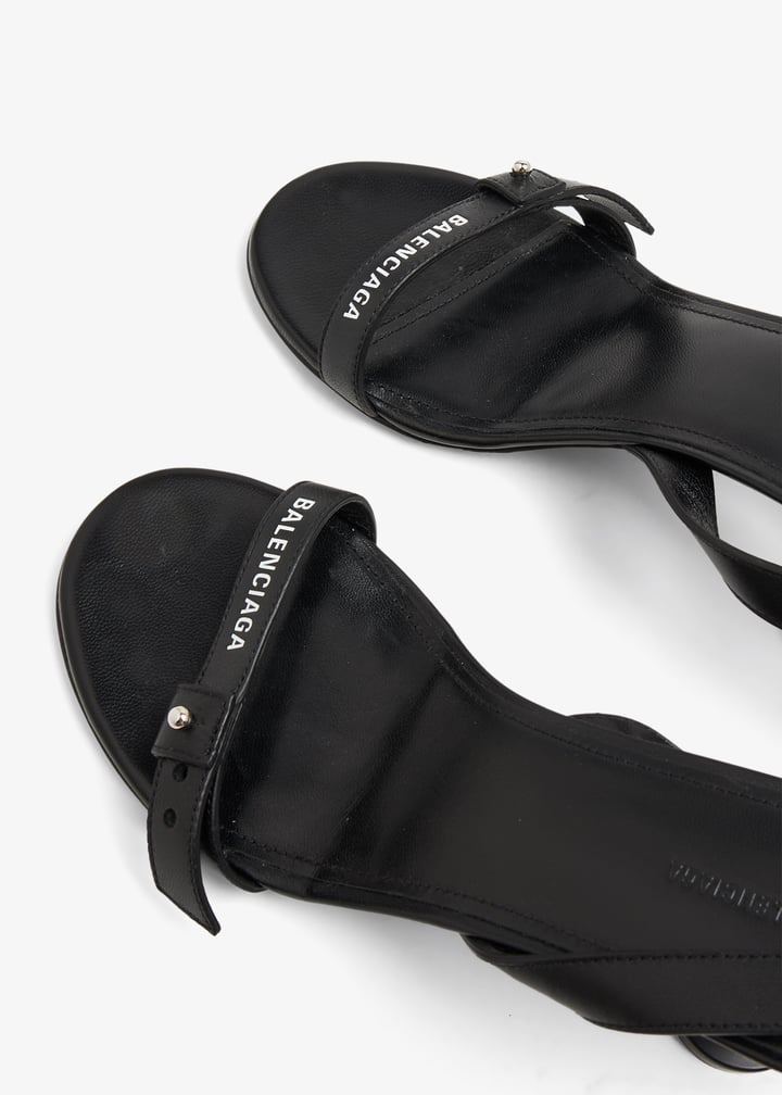 Balenciaga Pre-Loved Afterhour sandals for Women - Black in