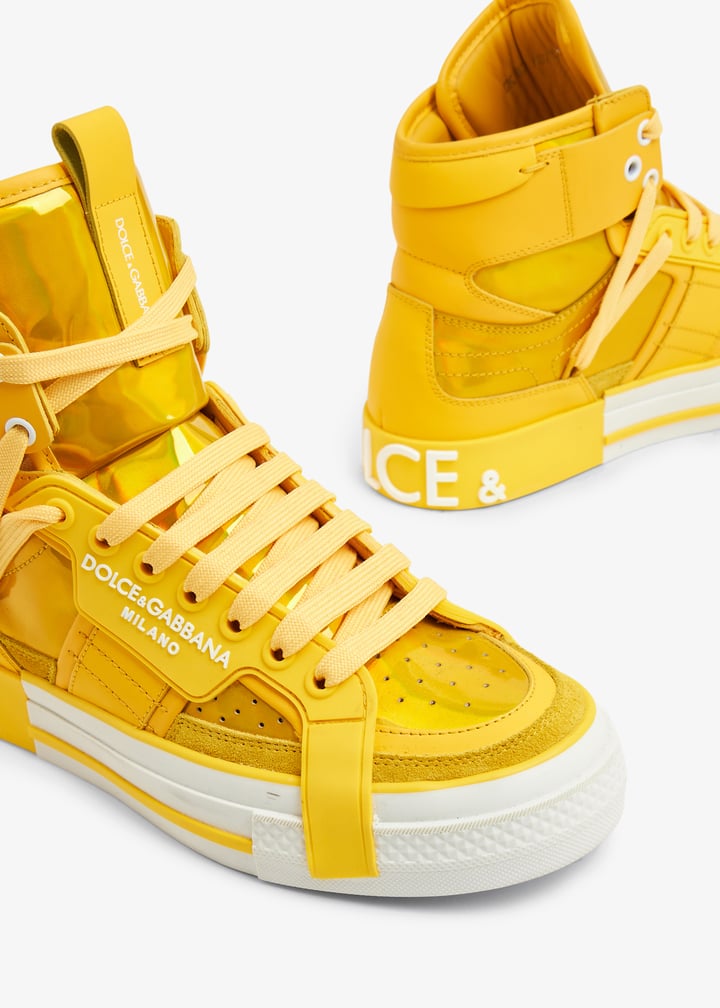 Dolce&Gabbana Pre-Loved Custom sneakers for Women Yellow