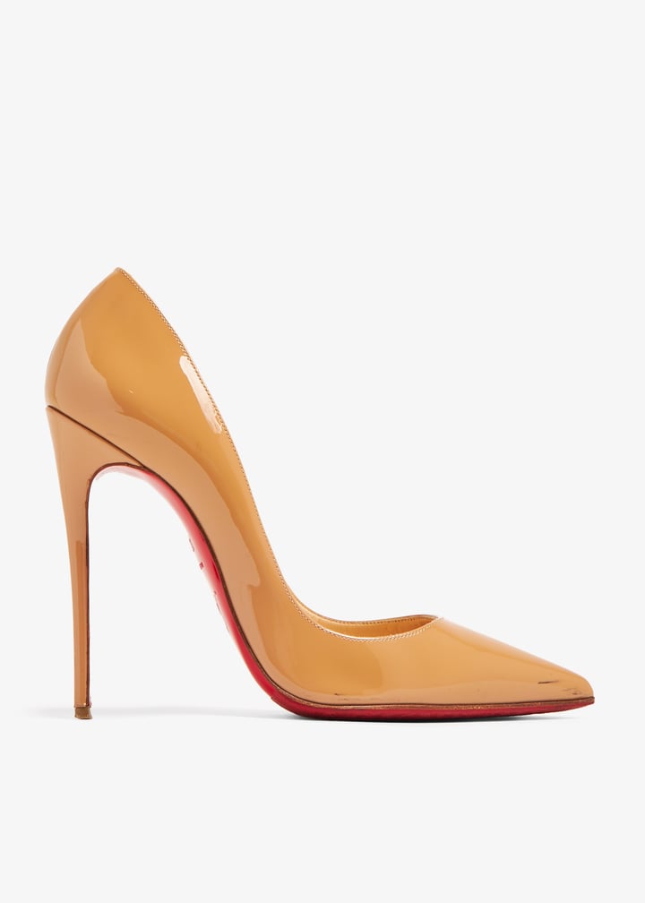 クリスチャンルブタン SO KATE 120 PATENT ベージュ ピンヒール クリスチャンルブタン SO KATE 120 PATENT ベージュ ピンヒール