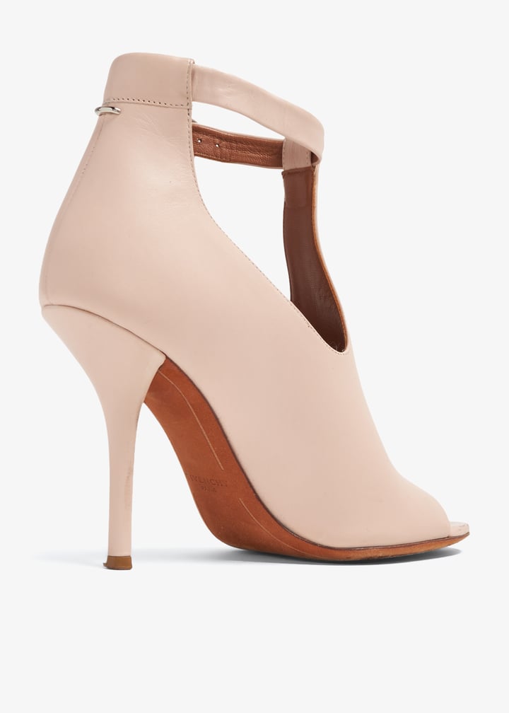 Givenchy Pre-Loved Leather peep-toe ankle boots for Women Pink