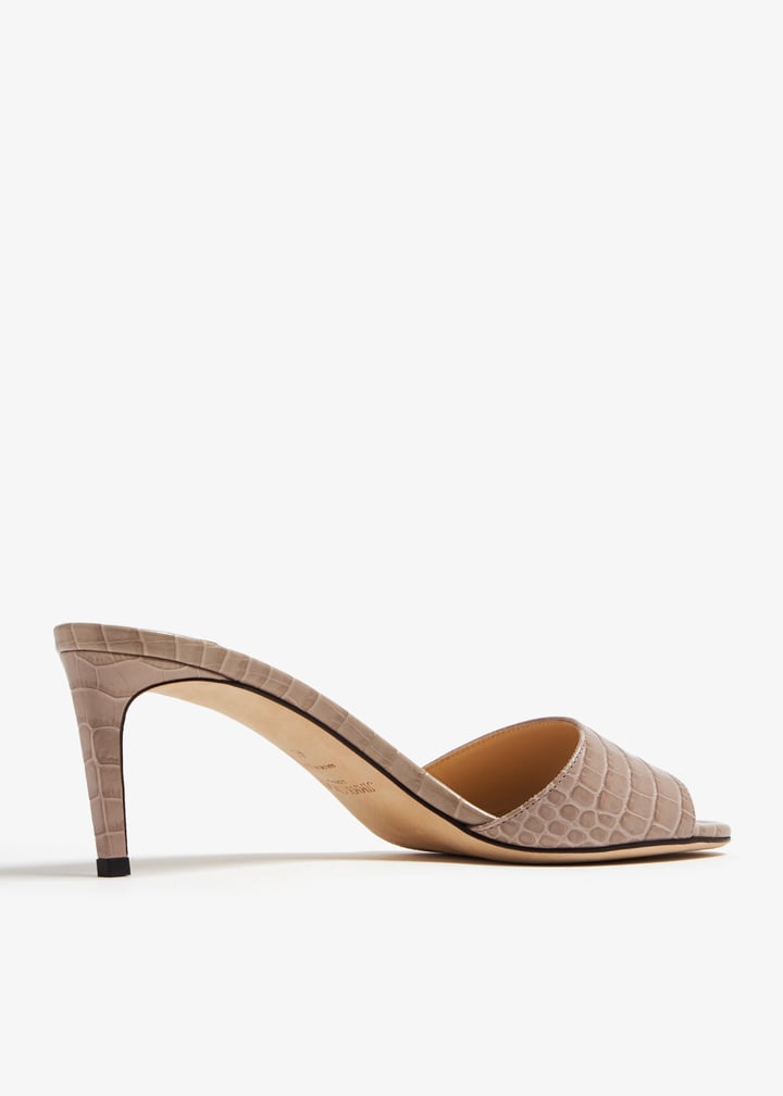 Open Toe Jimmy Choo Stacey 65 Jimmy Choo Pre-Loved Stacey 65 Mules