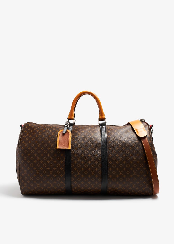 【LOUIS VUITTON】✿Bristol君✿ Louis Vuitton Majestueux Blue Python Ostrich Monogram Top