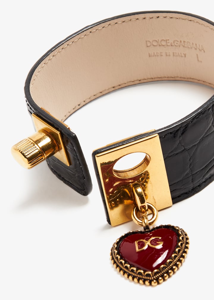 Dolce&Gabbana Pre-Loved Dauphine DG Heart bracelet for Women