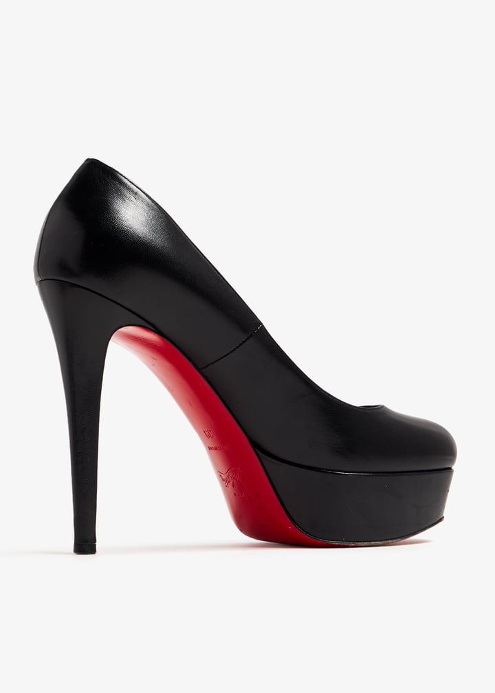 Christian Louboutin Pre-Loved Bianca platform pumps for Women - Black ...