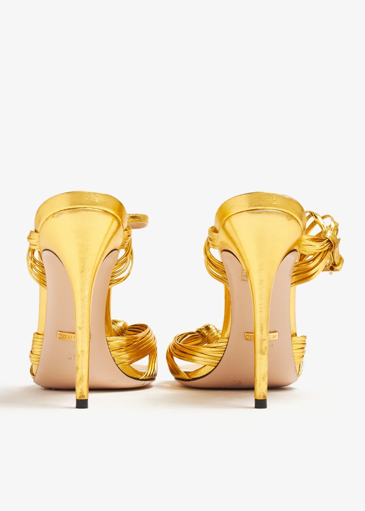 Gucci ゴールド ミュール ヒール 7cm Gucci ゴールド ミュール ヒール 7cm