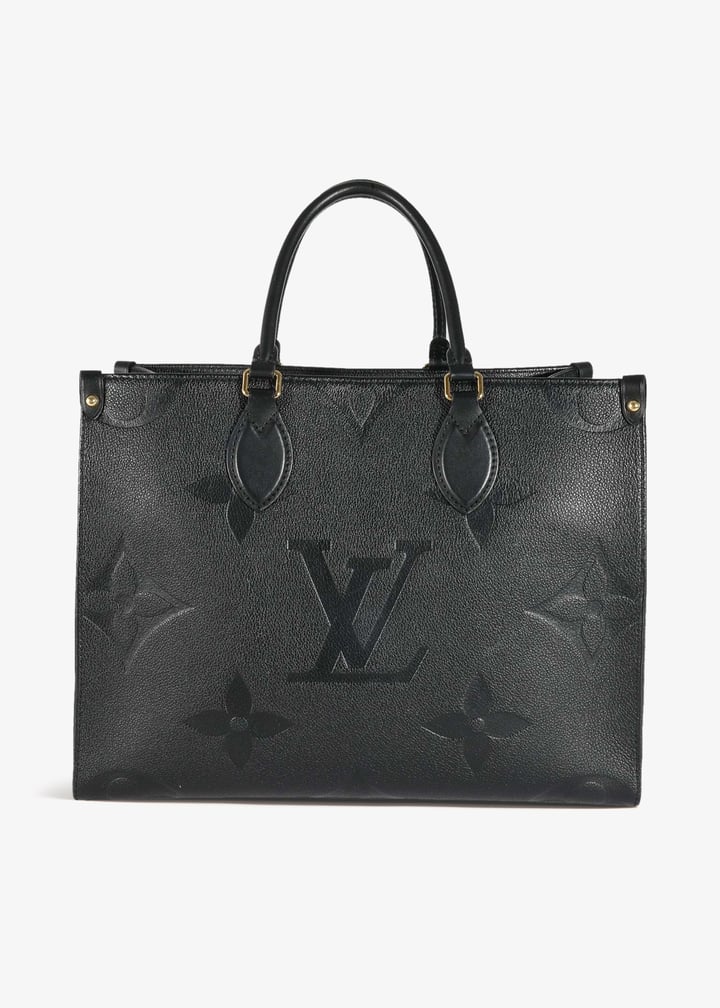 Louis Vuitton Pre-Loved Onthego MM tote bag for Women Black in