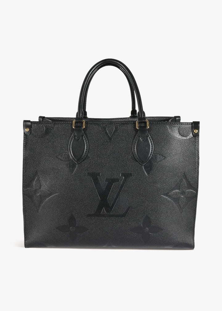 Louis Vuitton Pre-Loved Onthego MM tote bag for Women Black in