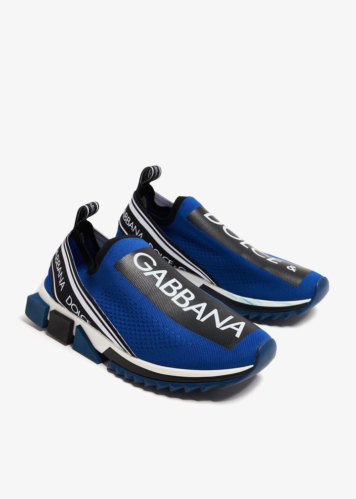 Dolce&Gabbana Pre-Loved Sorrento sock sneakers for Men Blue in