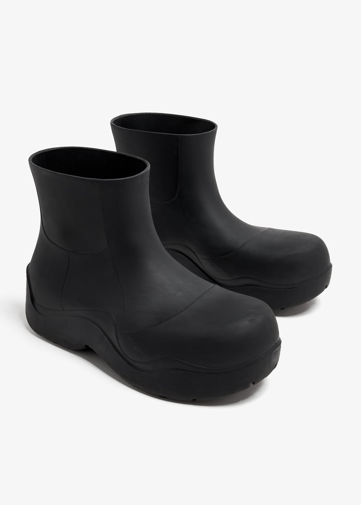 靴 BOTTEGA VENETA paddle boots BLK 43 Why the Bottega Veneta