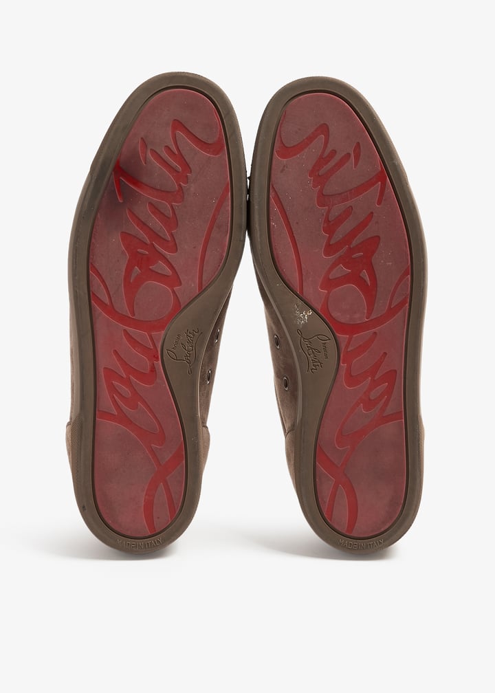 Christian Louboutin Pre-Loved Louis junior spikes sneakers