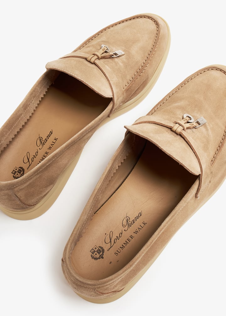Loro Piana Pre-Loved Summer Charms Walk loafers for Women
