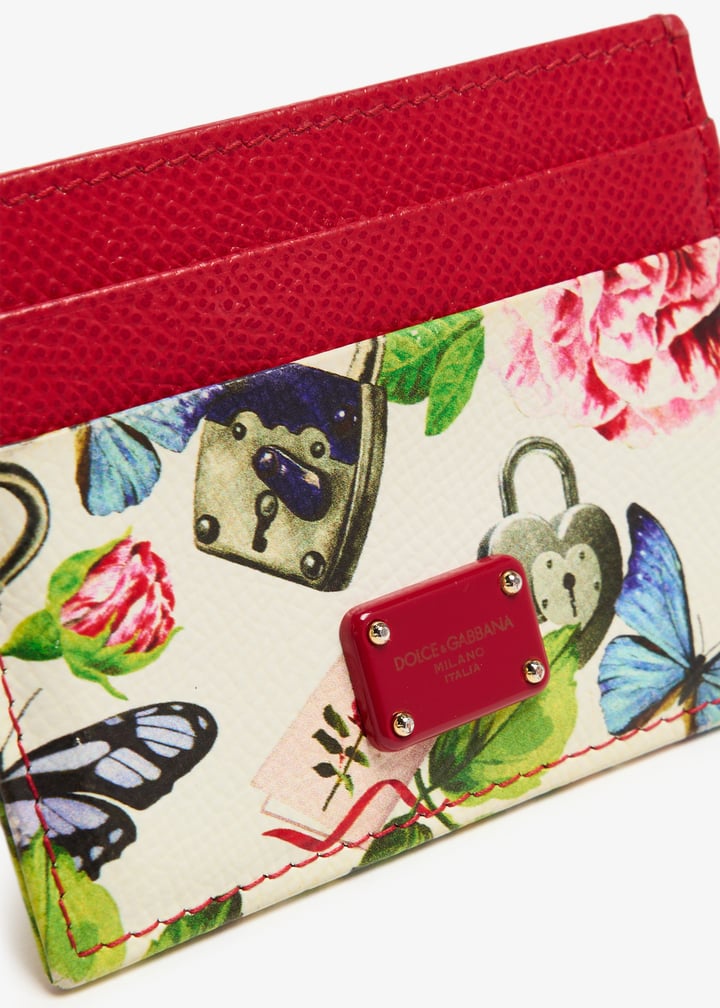 Dolce&Gabbana Pre-Loved Butterfly Dauphine card holder for Women 