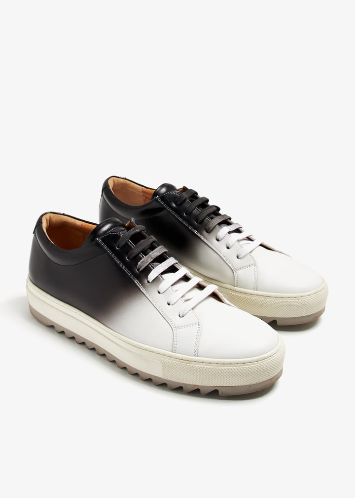 Salvatore Ferragamo Pre-Loved Ombre sneakers for Men - White in