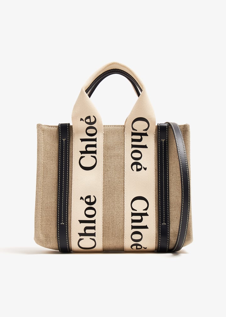 バッグ Chloe WOODY MEDIUM TOTE BAG soft tan Chloe WOODY MEDIUM TOTE BAG soft tan