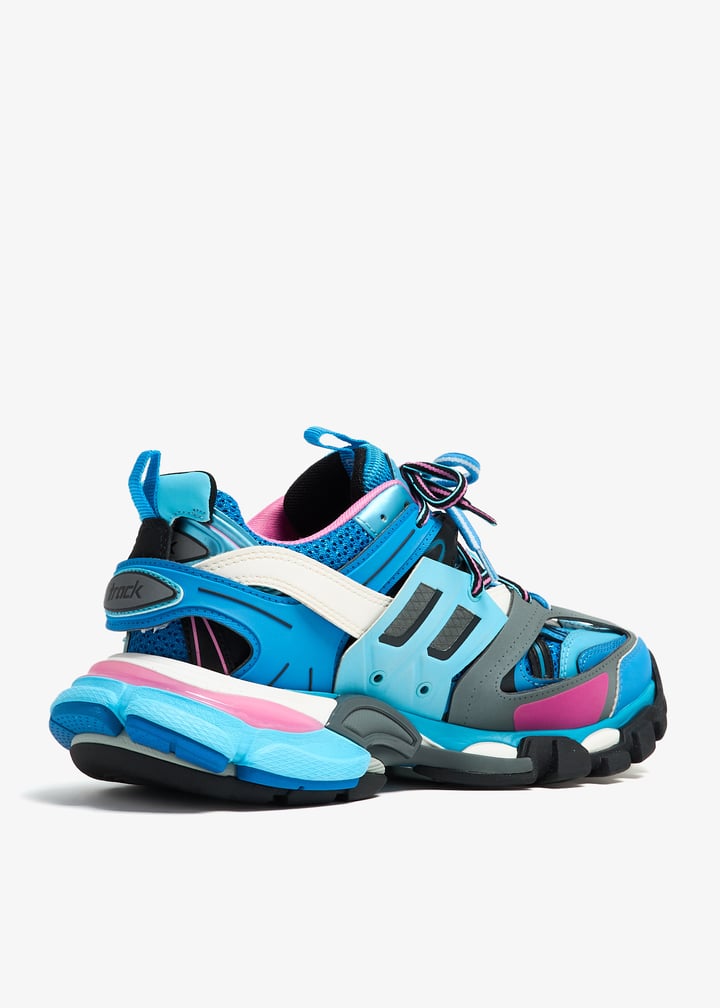 Balenciaga Trainers Balenciaga Track Sneakers Blue Pink Balenciaga