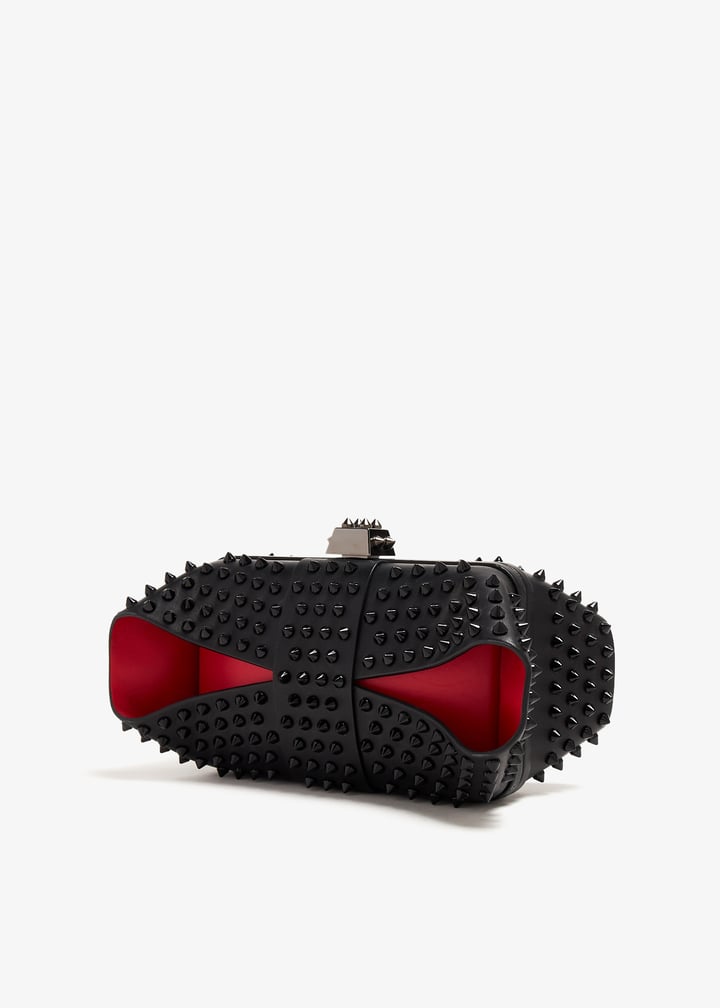 Christian Louboutin Pre-Loved Grandotto Spike clutch bag for