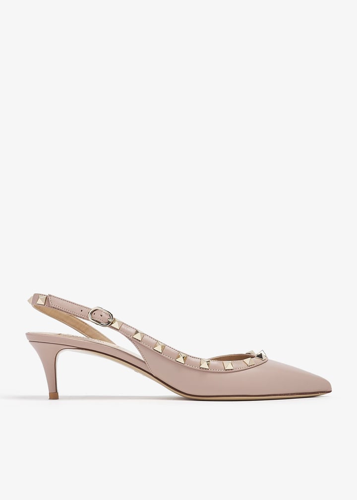 Valentino Garavani Pre-Loved Rockstud slingback pumps for