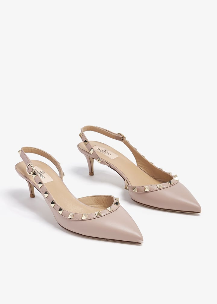 Valentino Garavani Pre-Loved Rockstud slingback pumps for